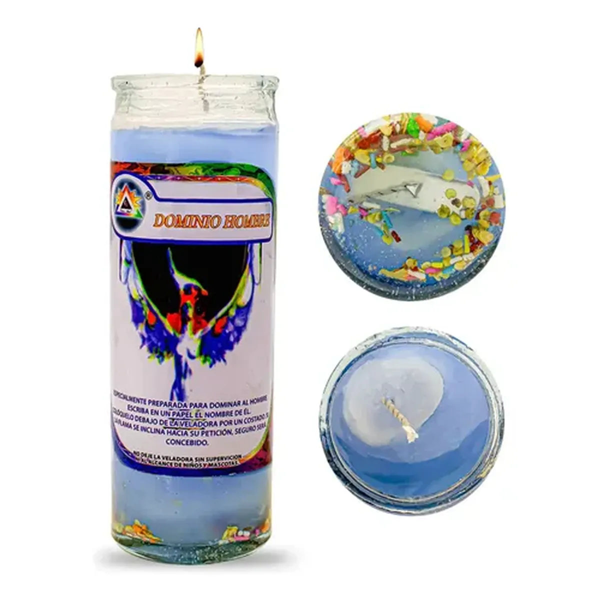 Veladora Gel Dominio Hombre Amarre Amor
