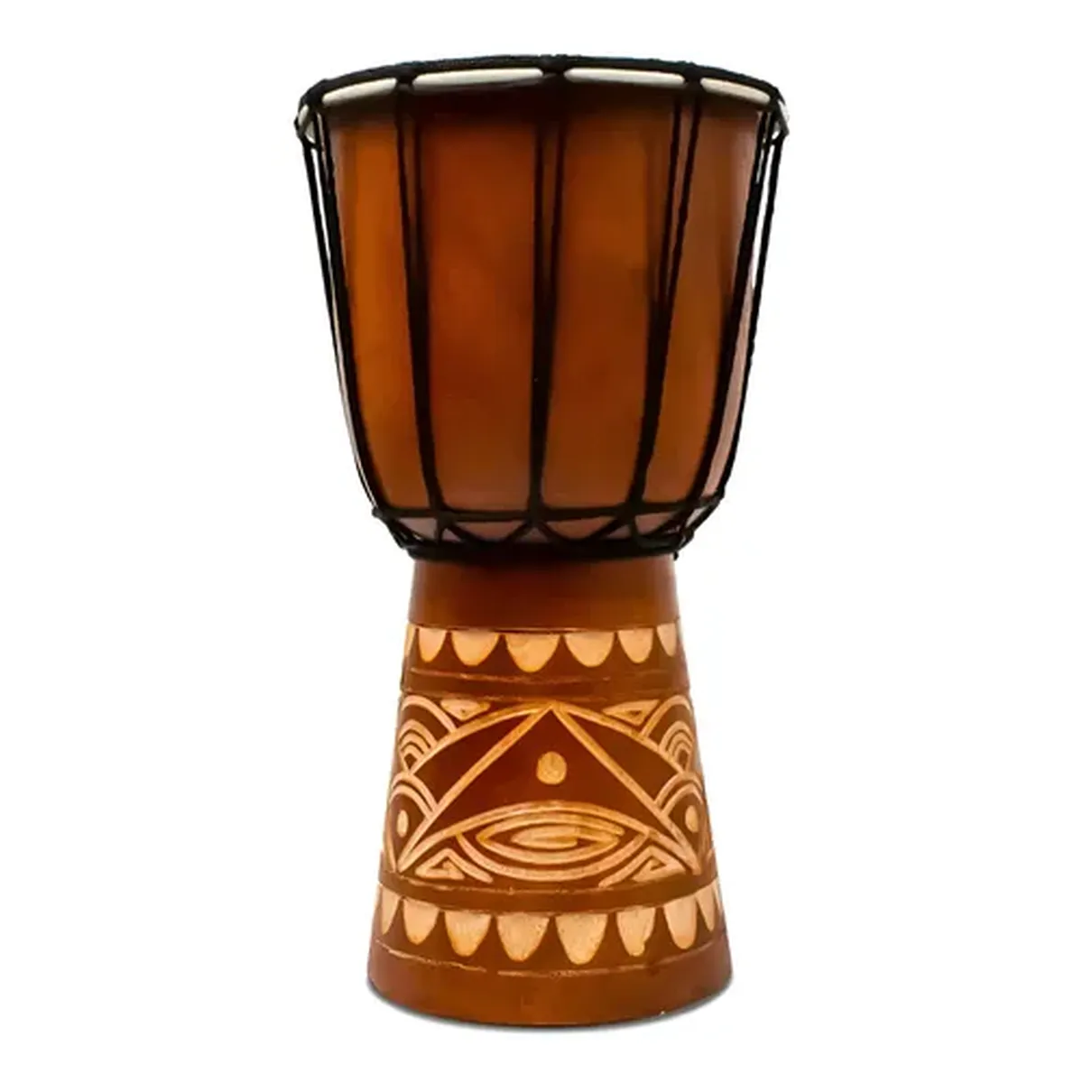 Tambor Ceremonial de Madera para Santeria Toque de Tambor