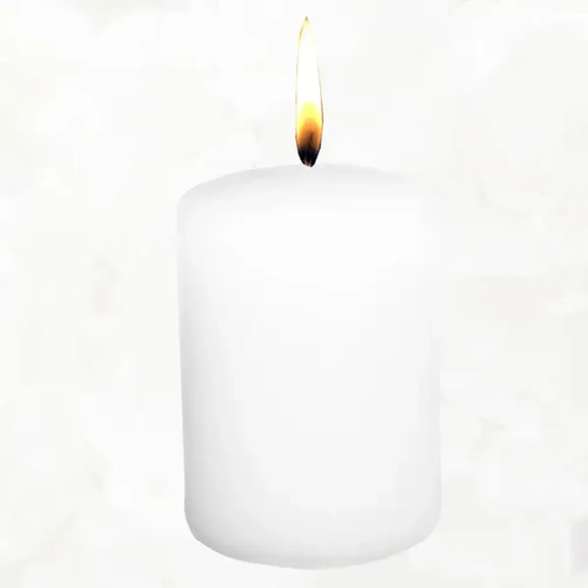 Vela Velon Cirio Blanco Roja M Limpias Amarres Amor blanco / neutra / blanco