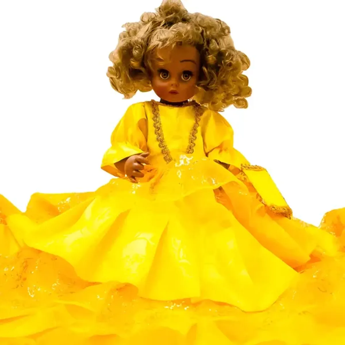 Figura de Oshun Muneca para Altar Santeria Paleria Vudu