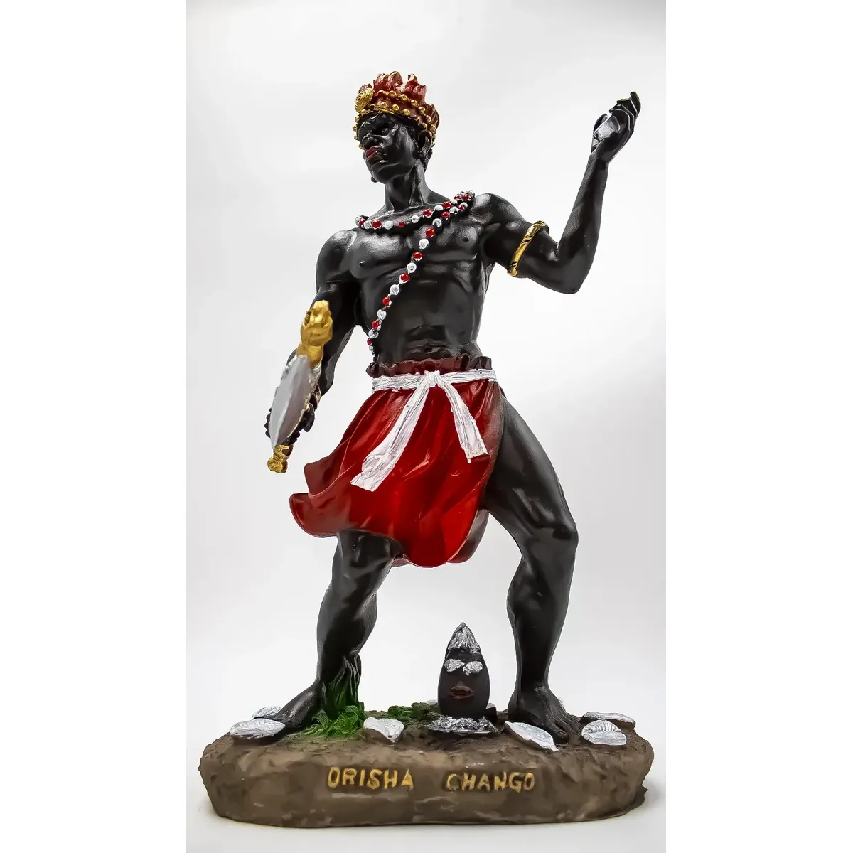 Figura Orisha Chango Vigila Tu Hogar y Proteccion