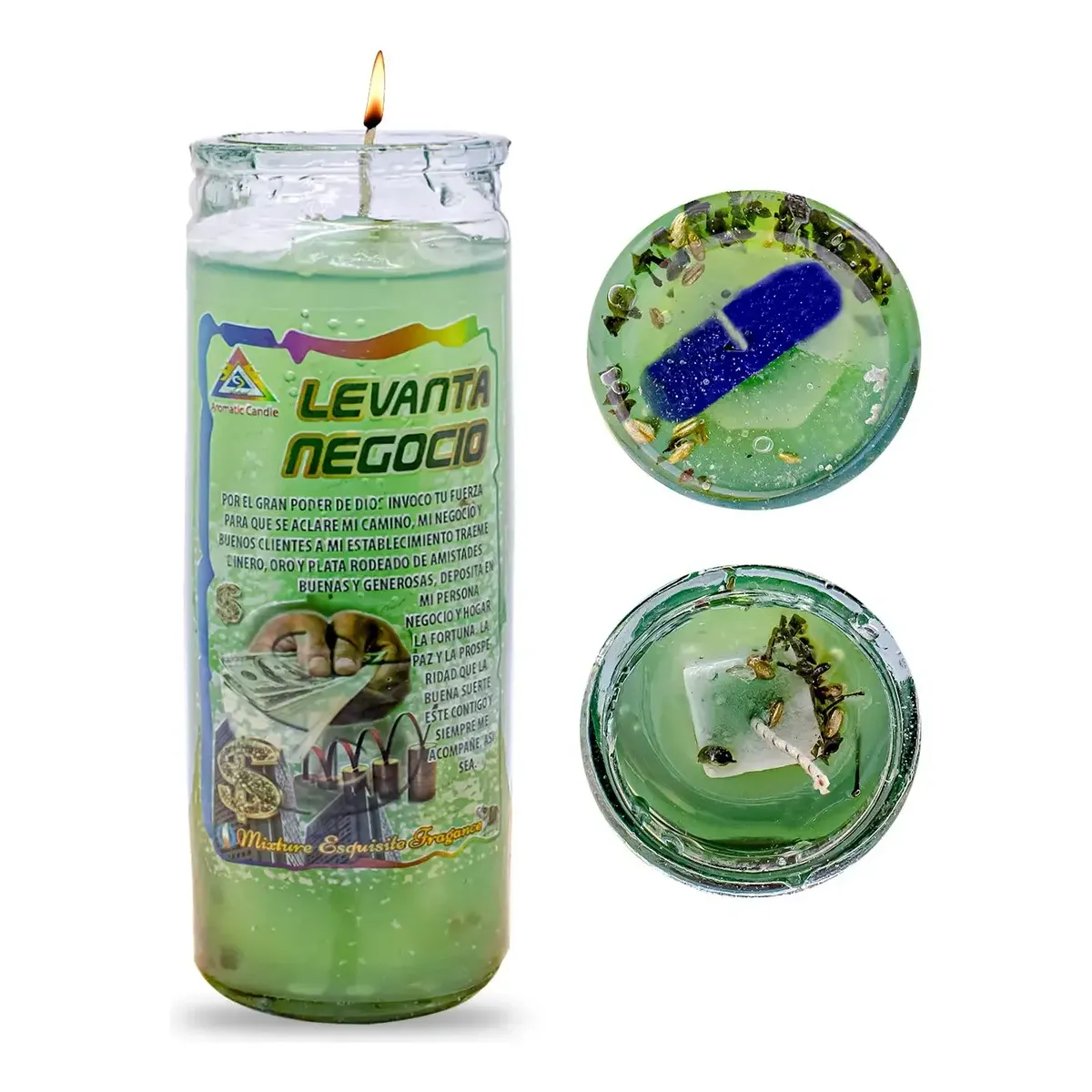 Veladora Gel Levanta Negocio Atrae Clientes Preparada
