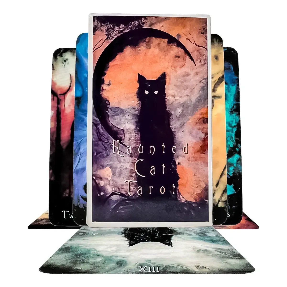 Tarot Haunted Cat Gato Embrujado Oscuro