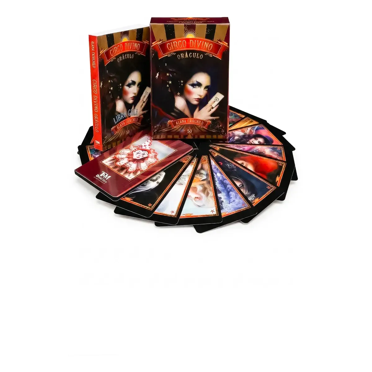Cartas Tarot Oraculo Circo Divino Fisicas