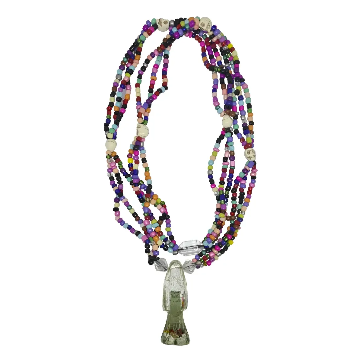 Rosario Santa Muerte Dolar Ritualizado Riqueza y Exito