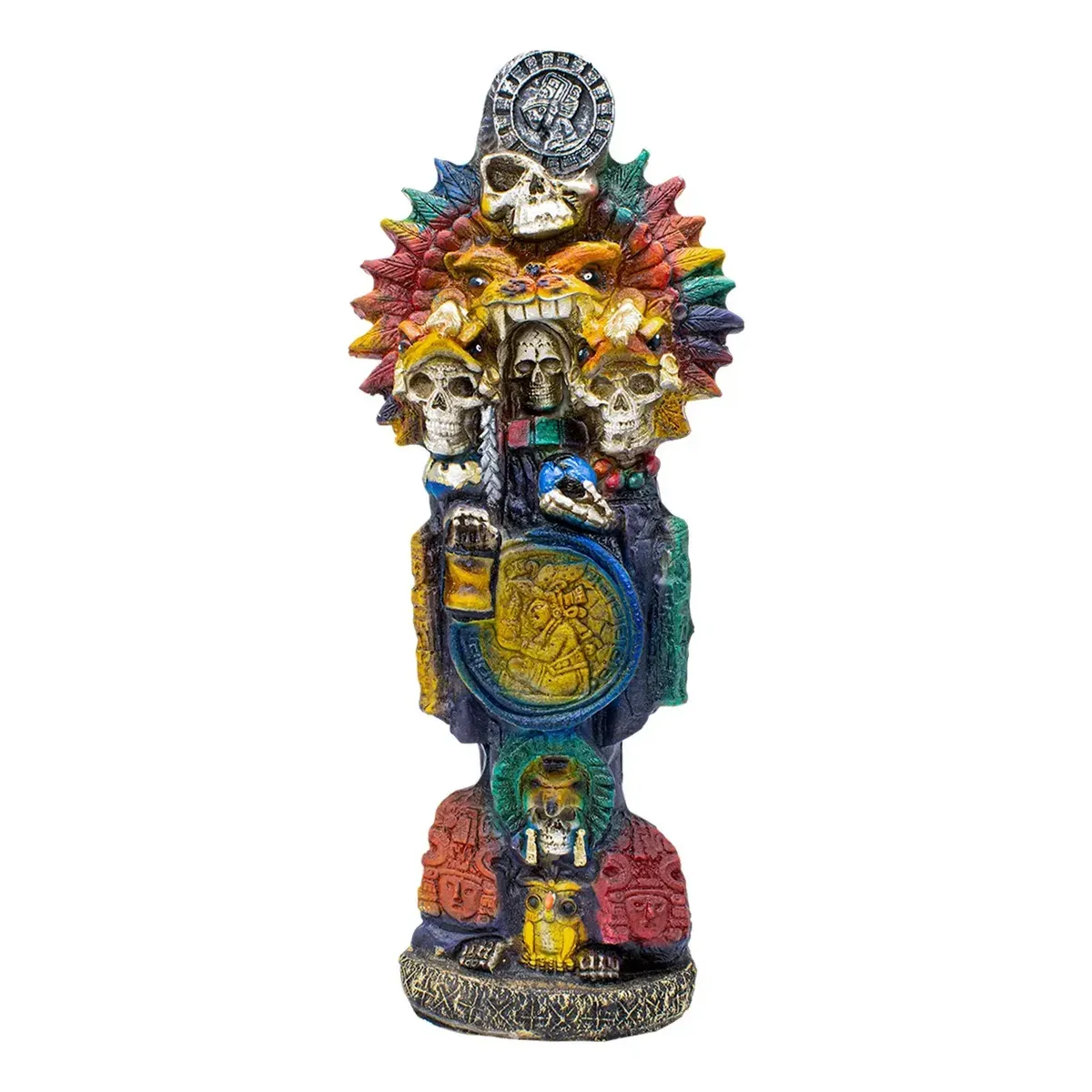 Santa Muerte Azteca Jaguar Muertes Curada