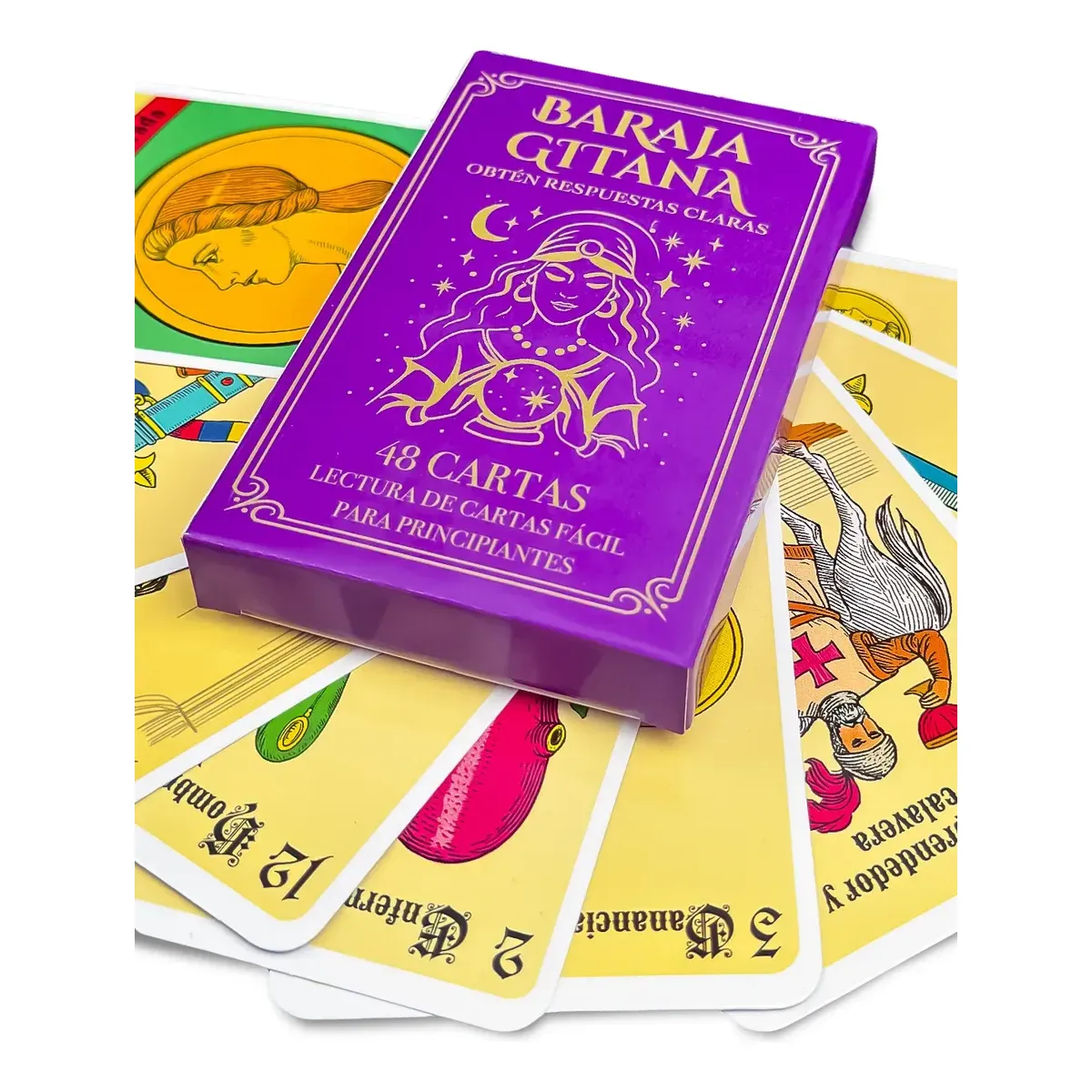 Tarot Autentica Baraja Gitana Espanola Dig