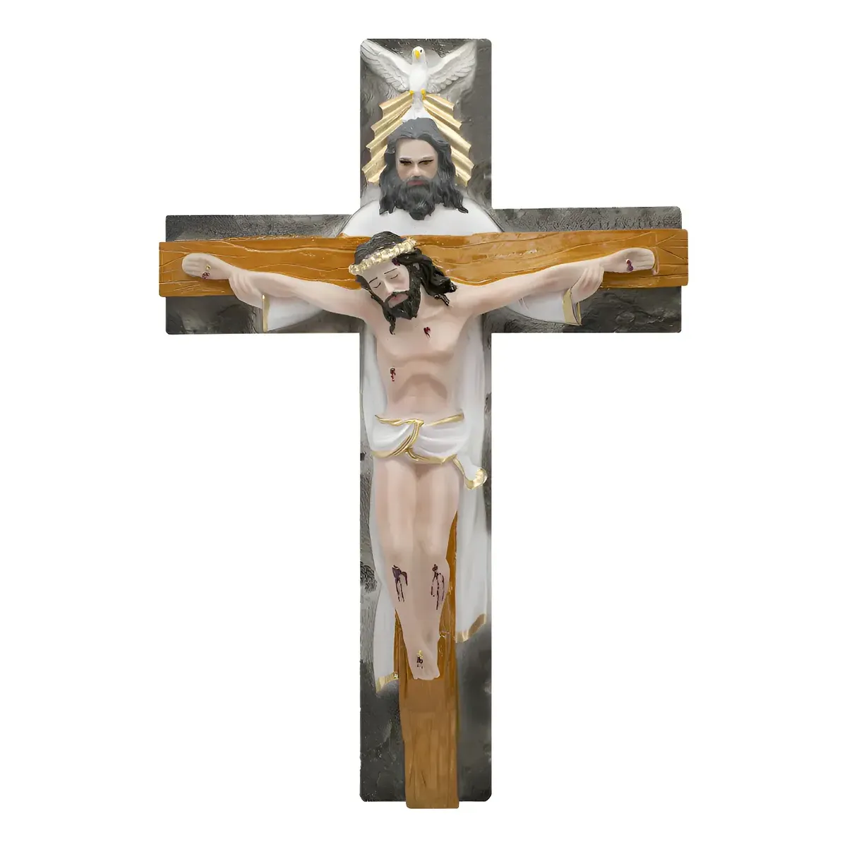 Crucifijo Santisima Trinidad de Pared