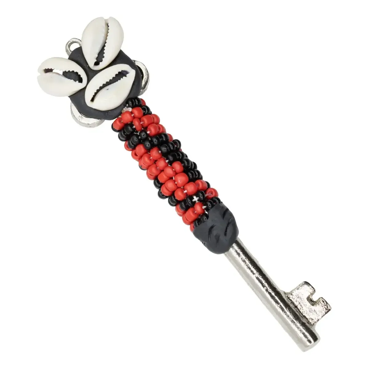 Llave Antigua de Acero para Elegua Abre Caminos con Caminero