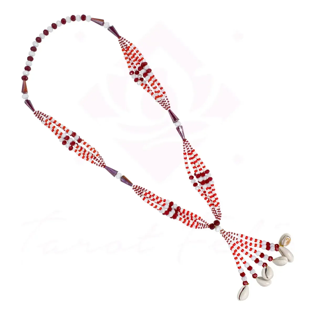 Collar Mazo de Shango Amuleto Cuentas de Cristal