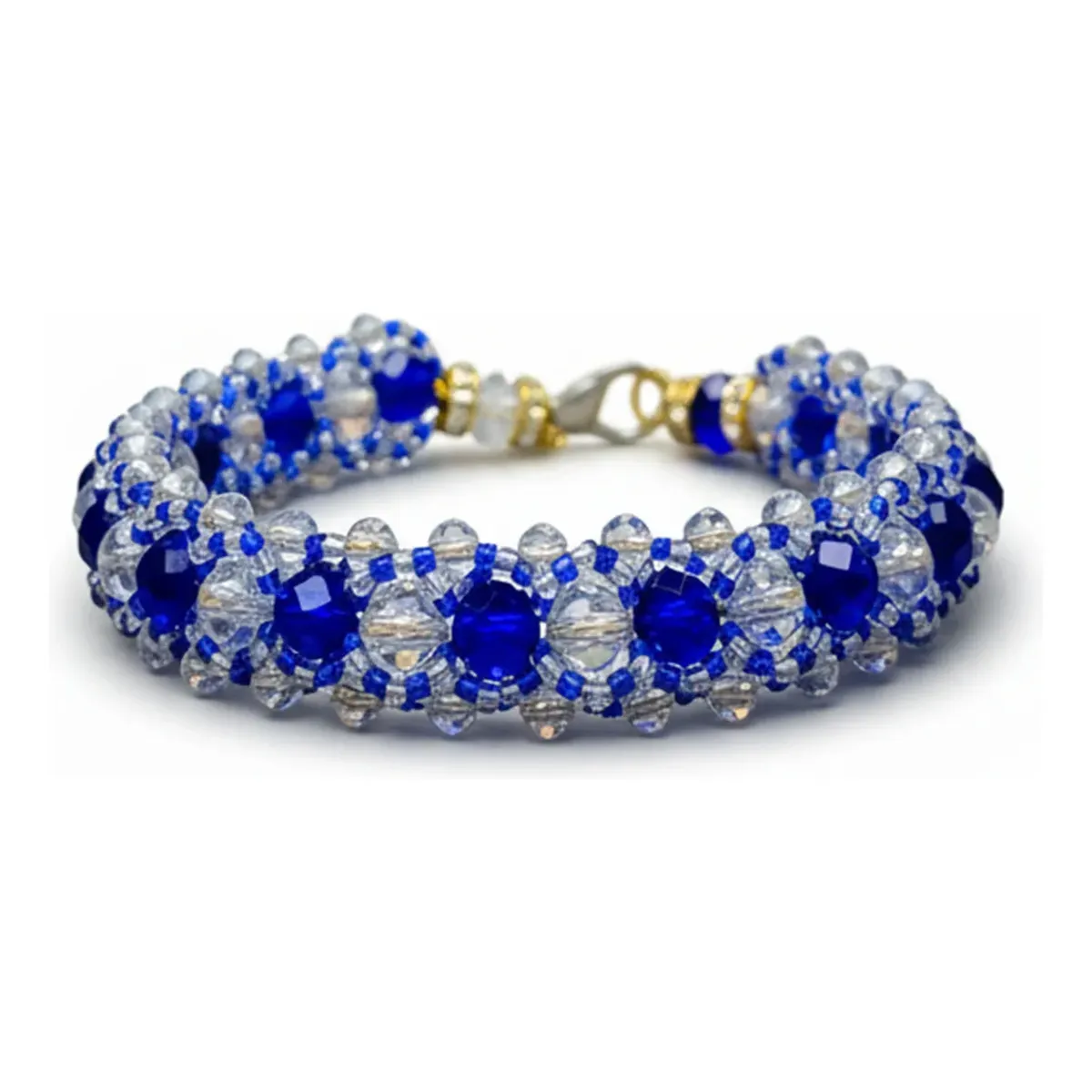 Pulsera Ilde de Yemaya Proteccion Espiritual Santeria Yoruba